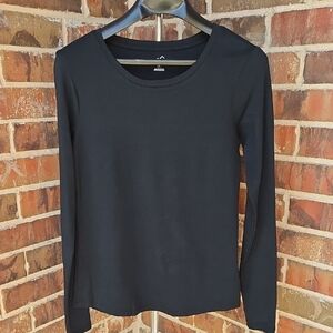 Eddie Bauer Black Long Sleeve Tee